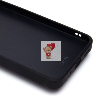 Чехол-накладка для Xiaomi Redmi 9A (черный) - SM022 c картхолдером