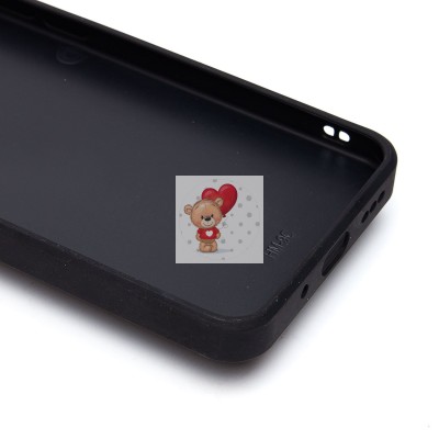 Чехол-накладка для Xiaomi Redmi 9C (черный) - SM022 c картхолдером