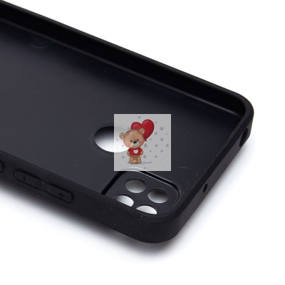 Чехол-накладка для Xiaomi Redmi 9C (черный) - SM022 c картхолдером