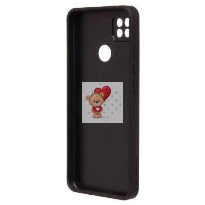 Чехол-накладка для Xiaomi Redmi 9C (кофейный) - SM022 c картхолдером