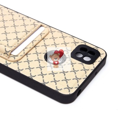 Чехол-накладка для Xiaomi Redmi 9C (белый) - SM022 c картхолдером