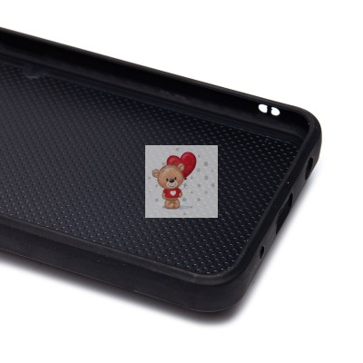 Чехол-накладка для Xiaomi Redmi A1+ (черный) - SM022 c картхолдером