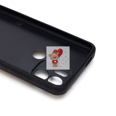 Чехол-накладка для Xiaomi Redmi A1+ (белый) - SM022 c картхолдером