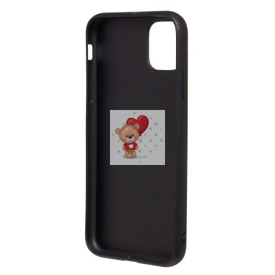 Чехол-накладка для Apple iPhone 11 (белый) - SM022 SafeMag c картхолдером