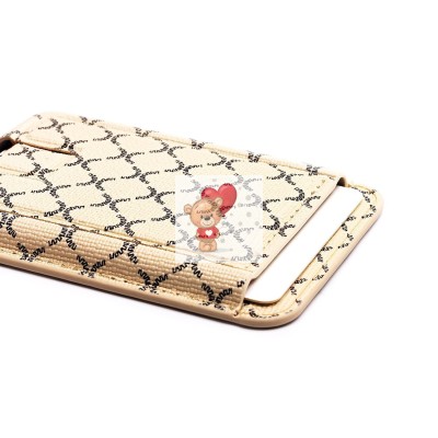 Чехол-накладка для Apple iPhone 12 Pro (белый) - SM022 SafeMag c картхолдером