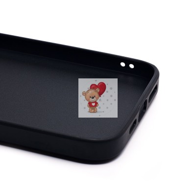 Чехол-накладка для Apple iPhone 14 Pro Max (черный) - SM022 SafeMag c картхолдером