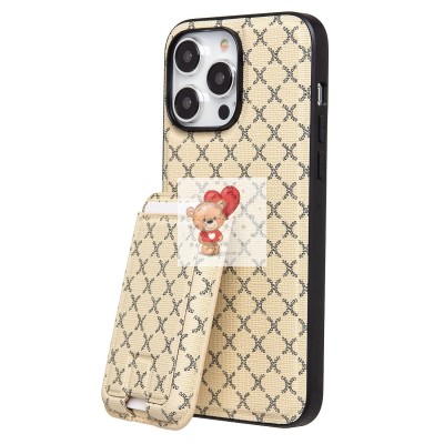 Чехол-накладка для Apple iPhone 14 Pro Max (белый) - SM022 SafeMag c картхолдером