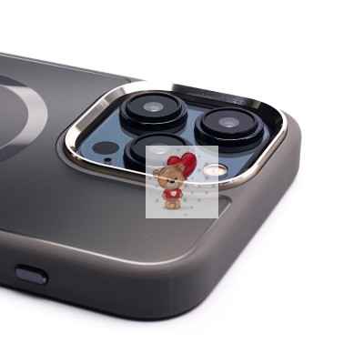 Чехол-накладка для Apple iPhone 15 Pro Max (титановое золото) - SM023 SafeMag