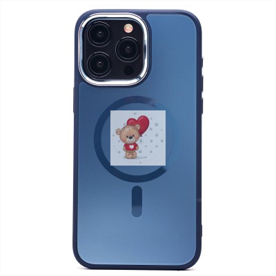 Чехол-накладка для Apple iPhone 15 Pro Max (ночной синий) - SM023 SafeMag