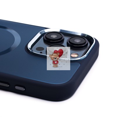 Чехол-накладка для Apple iPhone 15 Pro Max (ночной синий) - SM023 SafeMag