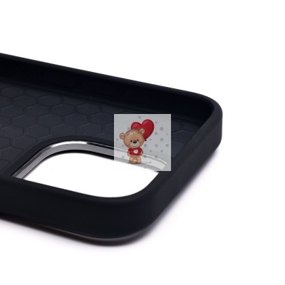 Чехол-накладка для Apple iPhone 15 Pro (галактический черный) - SM023 SafeMag