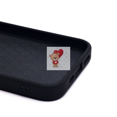 Чехол-накладка для Apple iPhone 15 Pro (галактический черный) - SM023 SafeMag