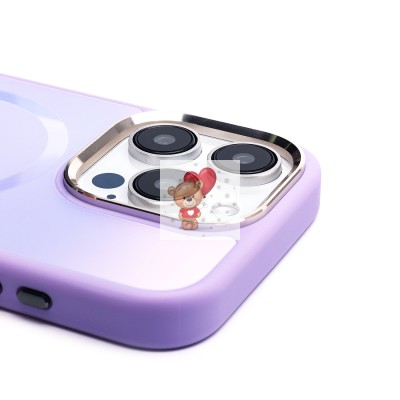 Чехол-накладка для Apple iPhone 15 Pro (светло-фиолетовый) - SM023 SafeMag