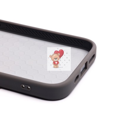 Чехол-накладка для Apple iPhone 15 (титановое золото) - SM023 SafeMag