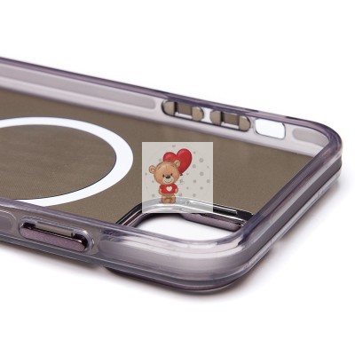 Чехол-накладка для Apple iPhone 11 (черный) - SM025 SafeMag