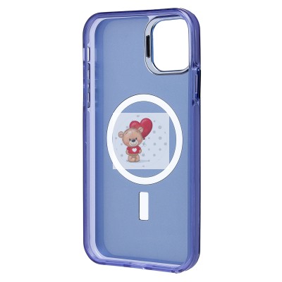 Чехол-накладка для Apple iPhone 11 (синий) - SM025 SafeMag