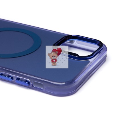 Чехол-накладка для Apple iPhone 11 (синий) - SM025 SafeMag