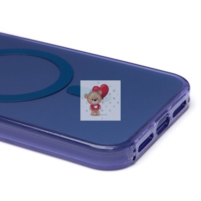 Чехол-накладка для Apple iPhone 11 (синий) - SM025 SafeMag