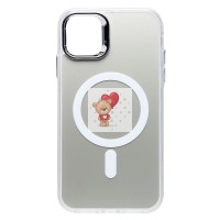 Чехол-накладка для Apple iPhone 11 (белый) - SM025 SafeMag Чехол-накладка для Apple iPhone 11 (белый) - SM025 SafeMag