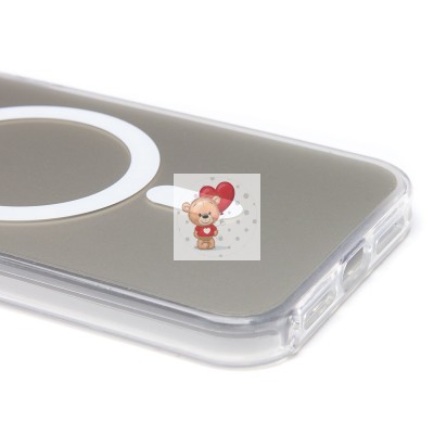 Чехол-накладка для Apple iPhone 11 (белый) - SM025 SafeMag Чехол-накладка для Apple iPhone 11 (белый) - SM025 SafeMag