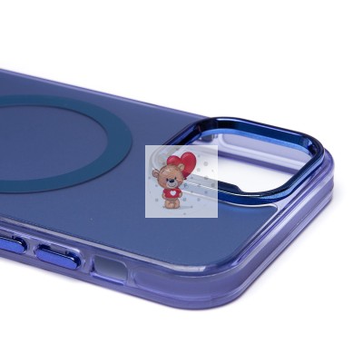 Чехол-накладка для Apple iPhone 12 (синий) - SM025 SafeMag