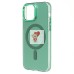 Чехол-накладка для Apple iPhone 12 (зеленый) - SM025 SafeMag