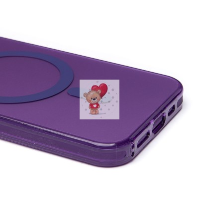 Чехол-накладка для Apple iPhone 12 Pro (фиолетовый) - SM025 SafeMag Чехол-накладка для Apple iPhone 12 Pro (фиолетовый) - SM025 SafeMag