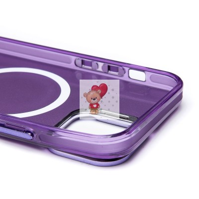 Чехол-накладка для Apple iPhone 12 Pro (фиолетовый) - SM025 SafeMag Чехол-накладка для Apple iPhone 12 Pro (фиолетовый) - SM025 SafeMag