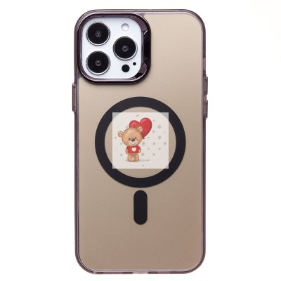 Чехол-накладка для Apple iPhone 13 Pro Max (черный) - SM025 SafeMag