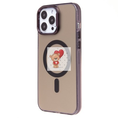 Чехол-накладка для Apple iPhone 13 Pro Max (черный) - SM025 SafeMag