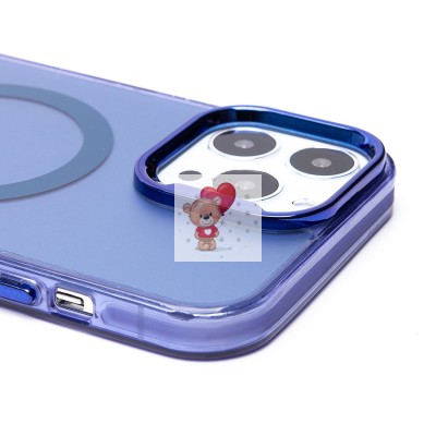 Чехол-накладка для Apple iPhone 13 Pro Max (синий) - SM025 SafeMag