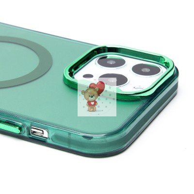 Чехол-накладка для Apple iPhone 13 Pro Max (зеленый) - SM025 SafeMag Чехол-накладка для Apple iPhone 13 Pro Max (зеленый) - SM025 SafeMag