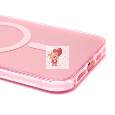 Чехол-накладка для Apple iPhone 13 Pro Max (розовый) - SM025 SafeMag
