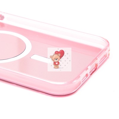 Чехол-накладка для Apple iPhone 13 Pro Max (розовый) - SM025 SafeMag