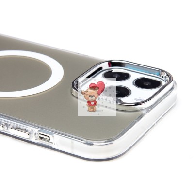 Чехол-накладка для Apple iPhone 13 Pro Max (белый) - SM025 SafeMag