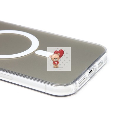 Чехол-накладка для Apple iPhone 13 Pro Max (белый) - SM025 SafeMag