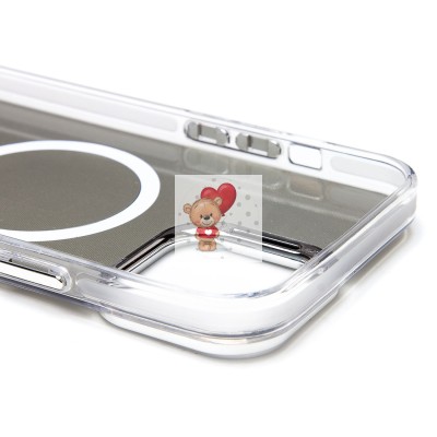 Чехол-накладка для Apple iPhone 13 Pro Max (белый) - SM025 SafeMag