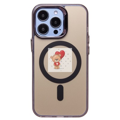 Чехол-накладка для Apple iPhone 13 Pro (черный) - SM025 SafeMag