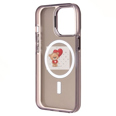 Чехол-накладка для Apple iPhone 13 Pro (черный) - SM025 SafeMag