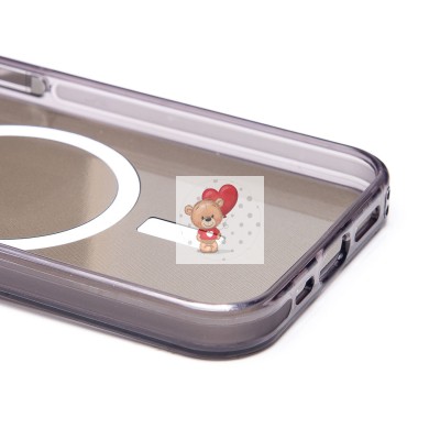 Чехол-накладка для Apple iPhone 13 Pro (черный) - SM025 SafeMag