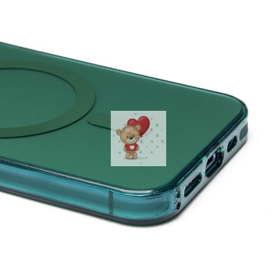 Чехол-накладка для Apple iPhone 13 Pro (зеленый) - SM025 SafeMag