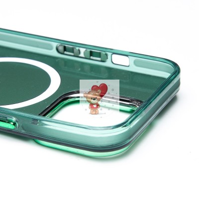 Чехол-накладка для Apple iPhone 13 Pro (зеленый) - SM025 SafeMag