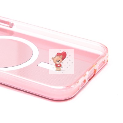 Чехол-накладка для Apple iPhone 13 Pro (розовый) - SM025 SafeMag