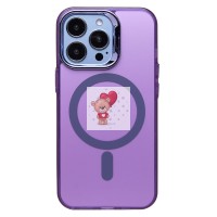 Чехол-накладка для Apple iPhone 13 Pro (фиолетовый) - SM025 SafeMag