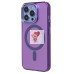 Чехол-накладка для Apple iPhone 13 Pro (фиолетовый) - SM025 SafeMag