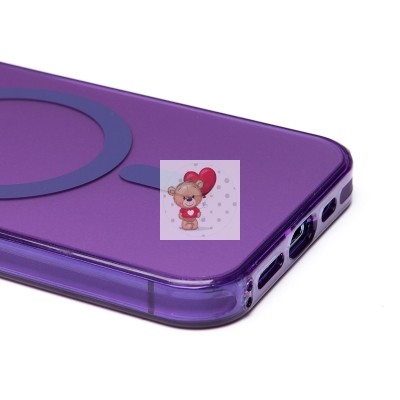 Чехол-накладка для Apple iPhone 13 Pro (фиолетовый) - SM025 SafeMag