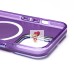 Чехол-накладка для Apple iPhone 13 Pro (фиолетовый) - SM025 SafeMag