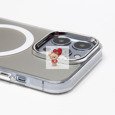 Чехол-накладка для Apple iPhone 13 Pro (белый) - SM025 SafeMag