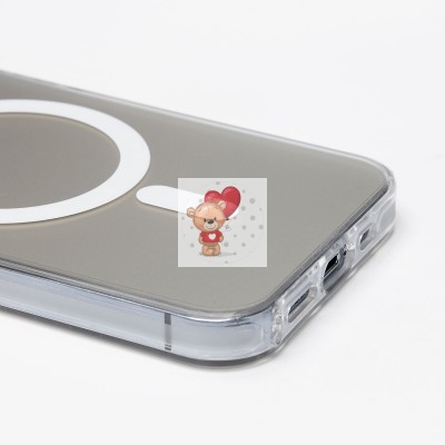 Чехол-накладка для Apple iPhone 13 Pro (белый) - SM025 SafeMag