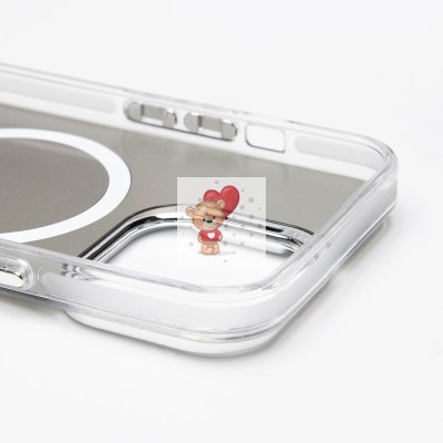 Чехол-накладка для Apple iPhone 13 Pro (белый) - SM025 SafeMag